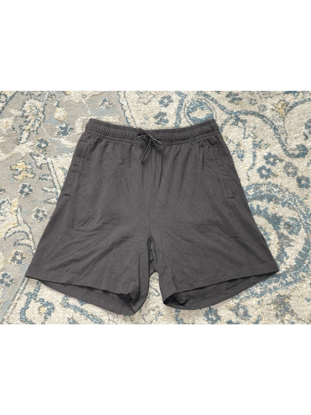 Skims Men's Outdoor Jersey Relaxed Fit Shorts Gray Small